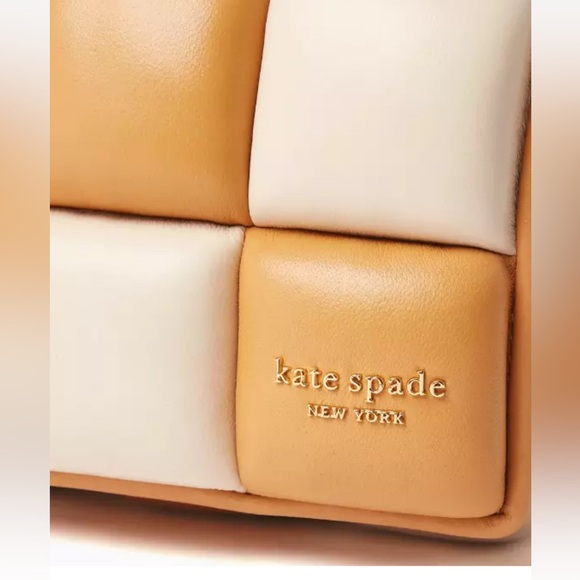NWT! Kate Spade Boxxy Colorblocked East-West Crossbody Bare Leather Crossbody - Picture 6 of 7